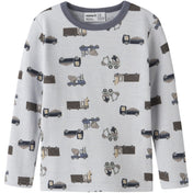 Name It Arctic Ice Animals At Work Nmmwillit Uld Ls Top