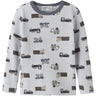 Name It Arctic Ice Animals At Work Nmmwillit Uld Ls Top
