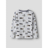 Name It Arctic Ice Animals At Work Nmmwillit Uld Ls Top