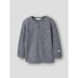 Name It Folkstone Gray Nmmwyla Wo/Vi Ls Top