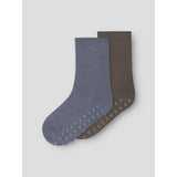 Name It Morel Nmmwak Wo/Bl 2P Strømper W/Non Skid