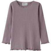 Name It Toadstool Nmfwossa Wo/Si Rib Ls Top