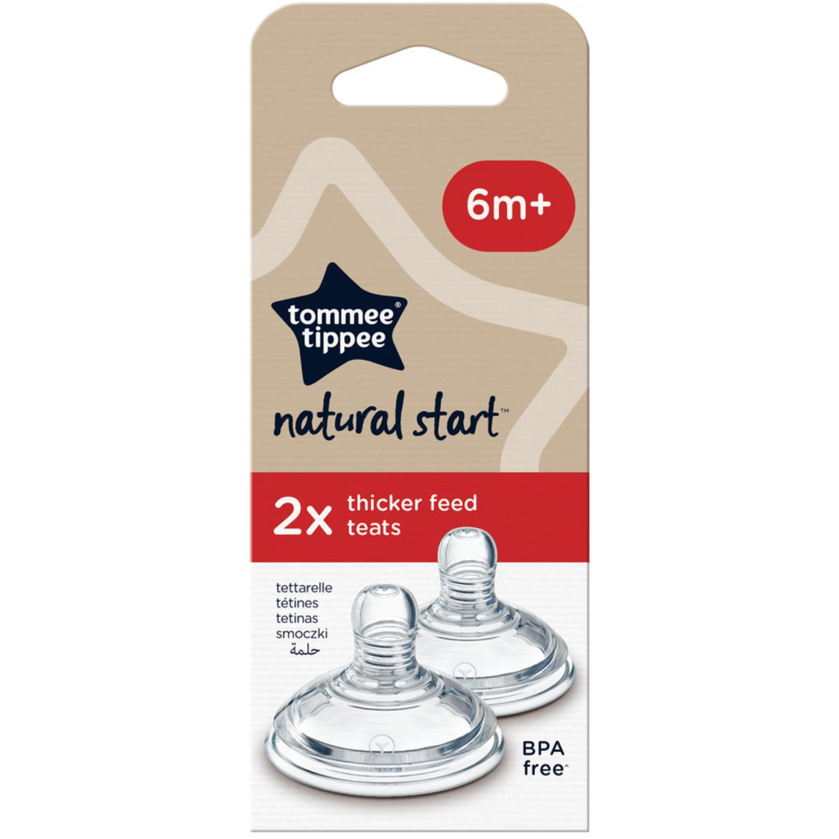Tommee Tippee Natural Start 2X Thick Feed Flaskesut