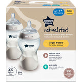 Tommee Tippee Natural Start 2X 340ml Baby Flaske