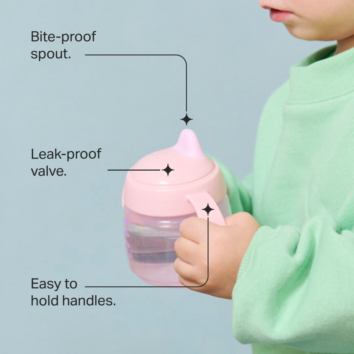 Tommee Tippee Transitions Spout Kop 4M+ 150 Ml - Girl