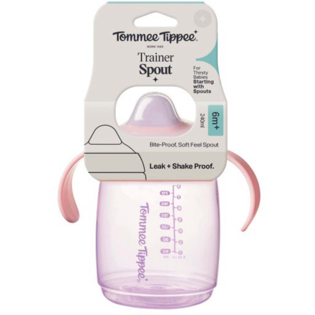 Tommee Tippee Trainer Spout Kop 6M+ 240 Ml - Girl