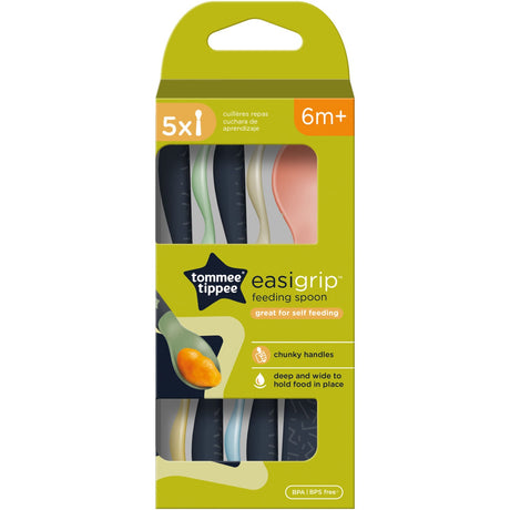 Tommee Tippee 5 X Easigrip Feeding Skeer 6M+