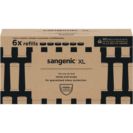 Tommee Tippee Twist & Click Sangenic Xl Refill 6-Pak