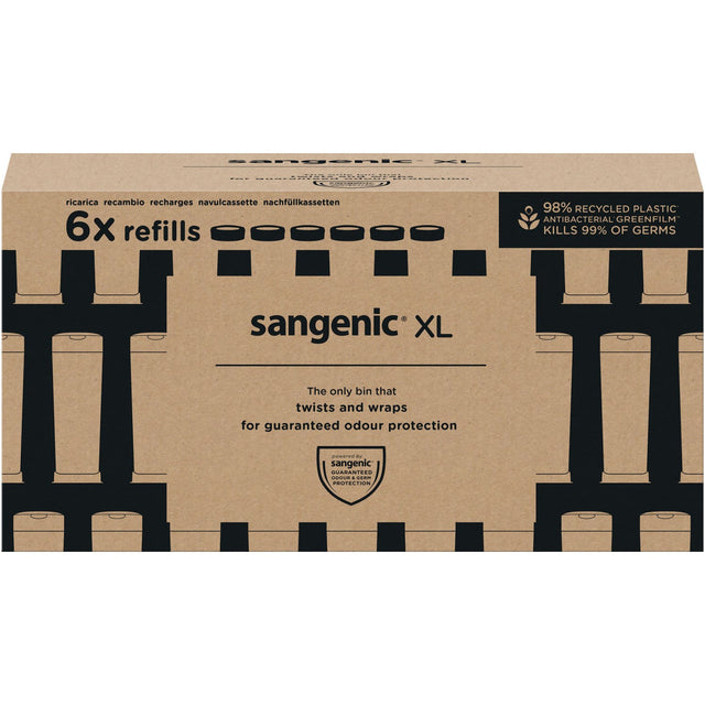 Tommee Tippee Twist & Click Sangenic Xl Refill 6-Pak