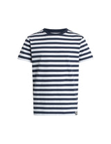 Mads Nørgaard Navy/White Organic Midi Thorlino Tee Fav