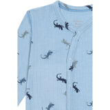 Hust & Claire Light Blue Mulle Lizards