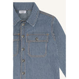 Hust & Claire Blue Denim Jack Yd Stripe