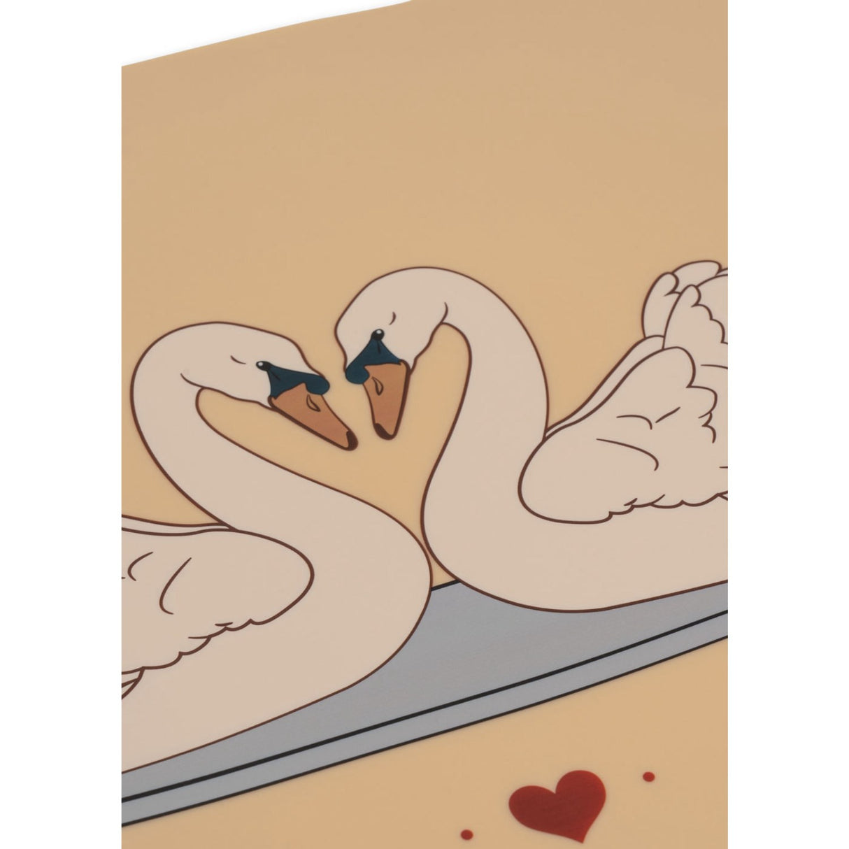 Konges Sløjd Swan Silikone Dækkeserviett