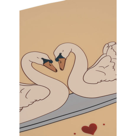Konges Sløjd Swan Silikone Dækkeserviett