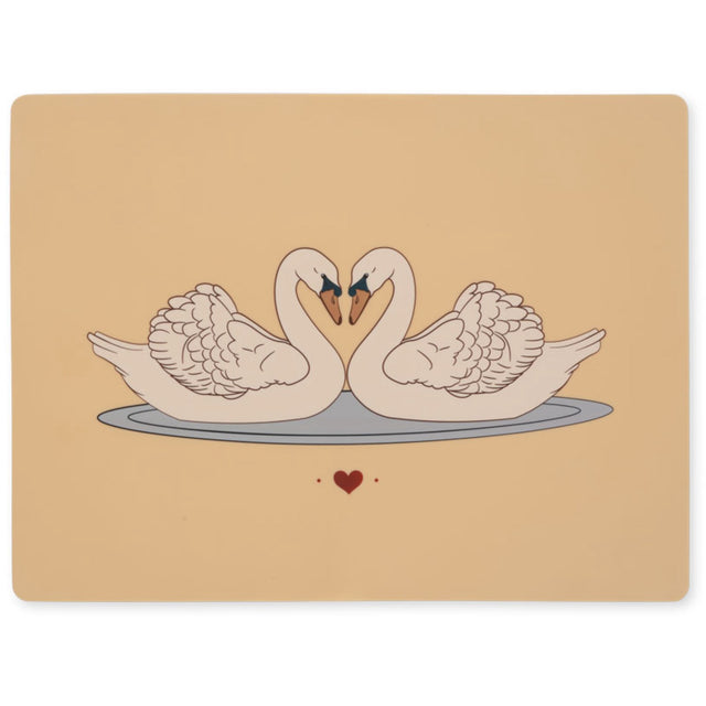 Konges Sløjd Swan Silikone Dækkeserviett