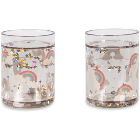 Konges Sløjd Rainbow 2 Pak Glitter Cups