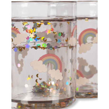 Konges Sløjd Rainbow 2 Pak Glitter Cups