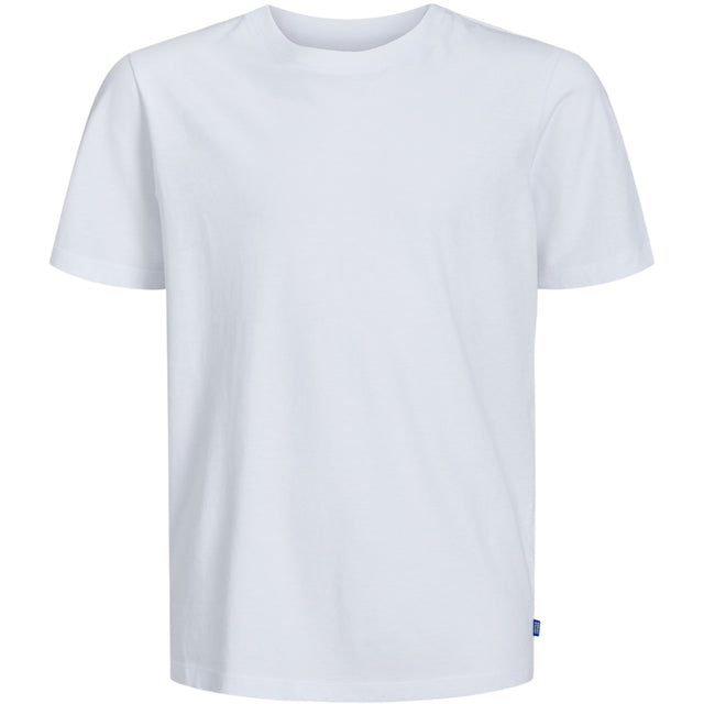 Jack & Jones Junior White Jjeorganic Basic Tee Ss O-Neck Noos Jnr