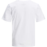 Jack & Jones Junior White Jjeorganic Basic Tee Ss O-Neck Noos Jnr