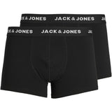 Jack & Jones Junior Black Black Jacjon Trunks 2 Pak Noos Jnr