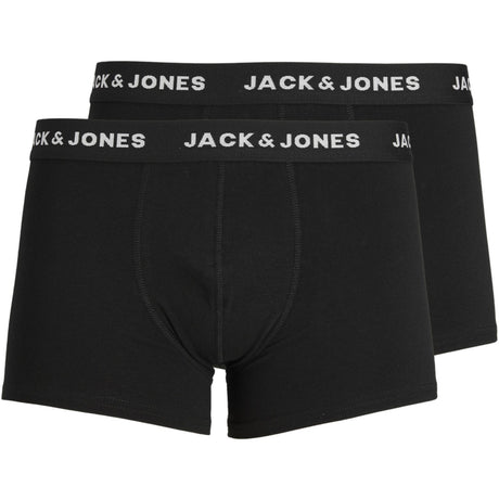 Jack & Jones Junior Black Black Jacjon Trunks 2 Pak Noos Jnr