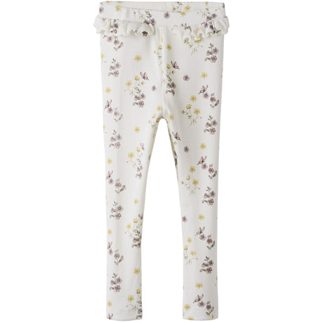 Lil'Atelier Coconut Milk Flower Mix Nmfgavo Efi Slim Leggings Lil Noos