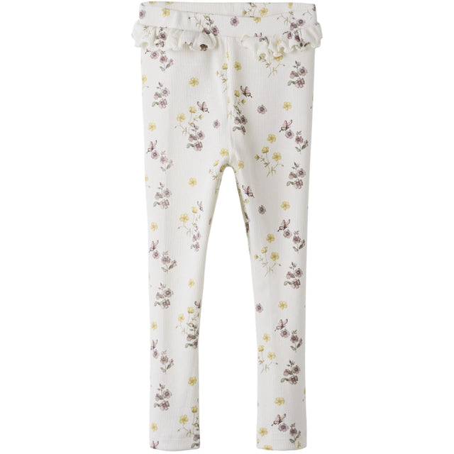 Lil'Atelier Coconut Milk Flower Mix Nmfgavo Efi Slim Leggings Lil Noos