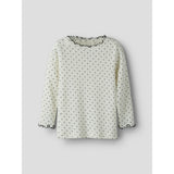 Name It Cloud Dancer Nmftania Ls Slim Top