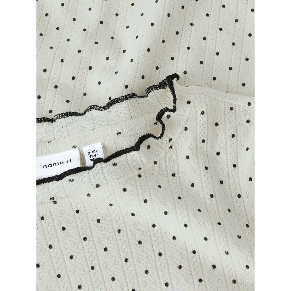 Name It Cloud Dancer Nkftania Ls Slim Top