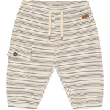 Hust & Claire Snow White Gus Fine Striped Strik