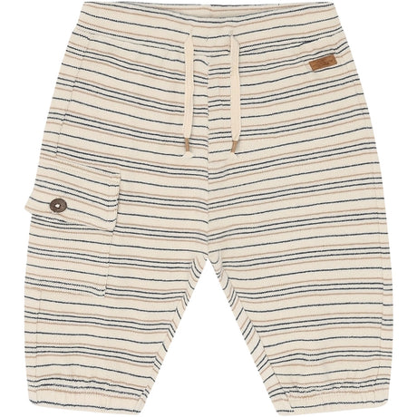 Hust & Claire Snow White Gus Fine Striped Strik