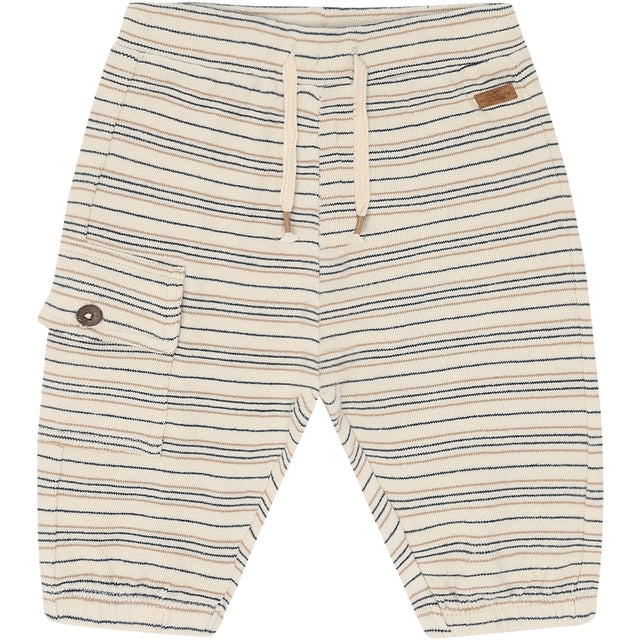 Hust & Claire Snow White Gus Fine Striped Strik