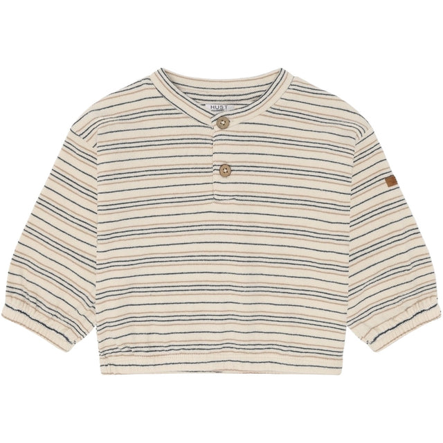 Hust & Claire Snow White Sigurt Fine Striped Strik