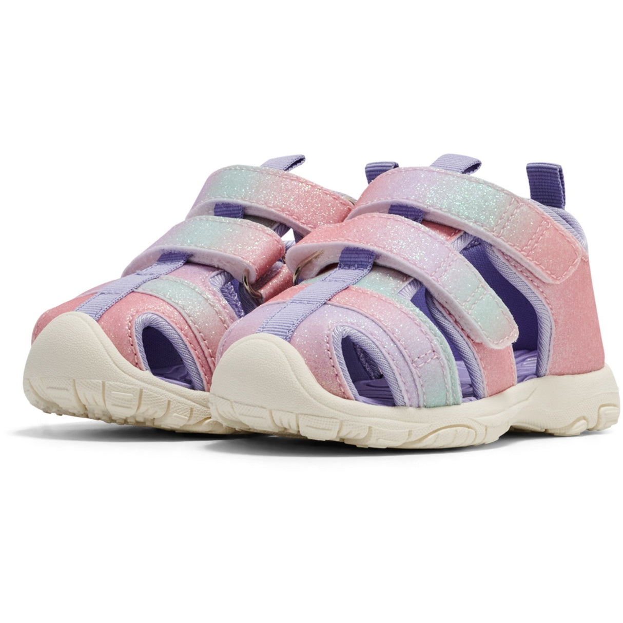 Hummel Multi Color Pink Sandal Velcro Infant