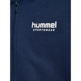 Hummel Dress Blues/Faded Denim Jr Loose Blocked Zip Hættetrøje