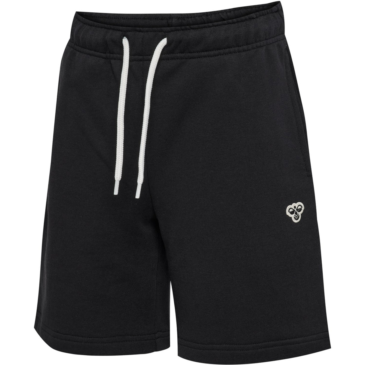 Hummel Black Jr Loose Sweat Shorts Bee