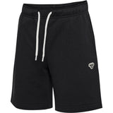 Hummel Black Jr Loose Sweat Shorts Bee