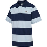 Hummel Dress Blues Jr Loose Striped Polo S/S Bee