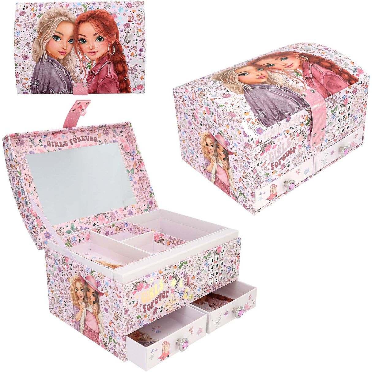 TOPModel Cowgirl Jewellery Box Med Code Og Sound
