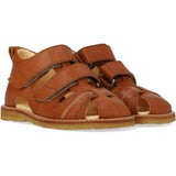 Angulus Begyndersandal m. Velcro Cognac 0506-101-1545