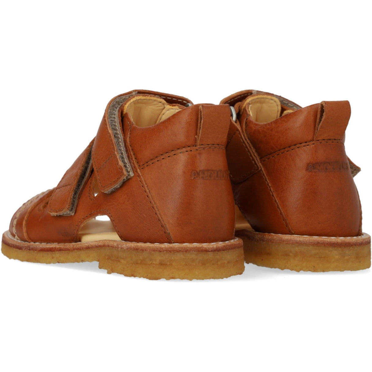 Angulus Begyndersandal m. Velcro Cognac 0506-101-1545