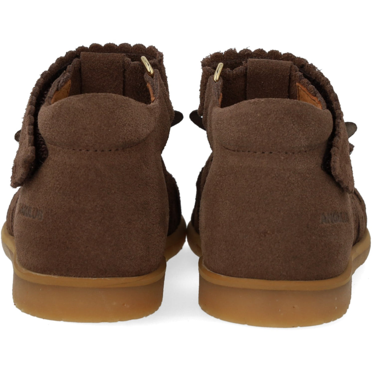 Angulus Sandal Med Sommerfugl Og Dobbelt Velcro