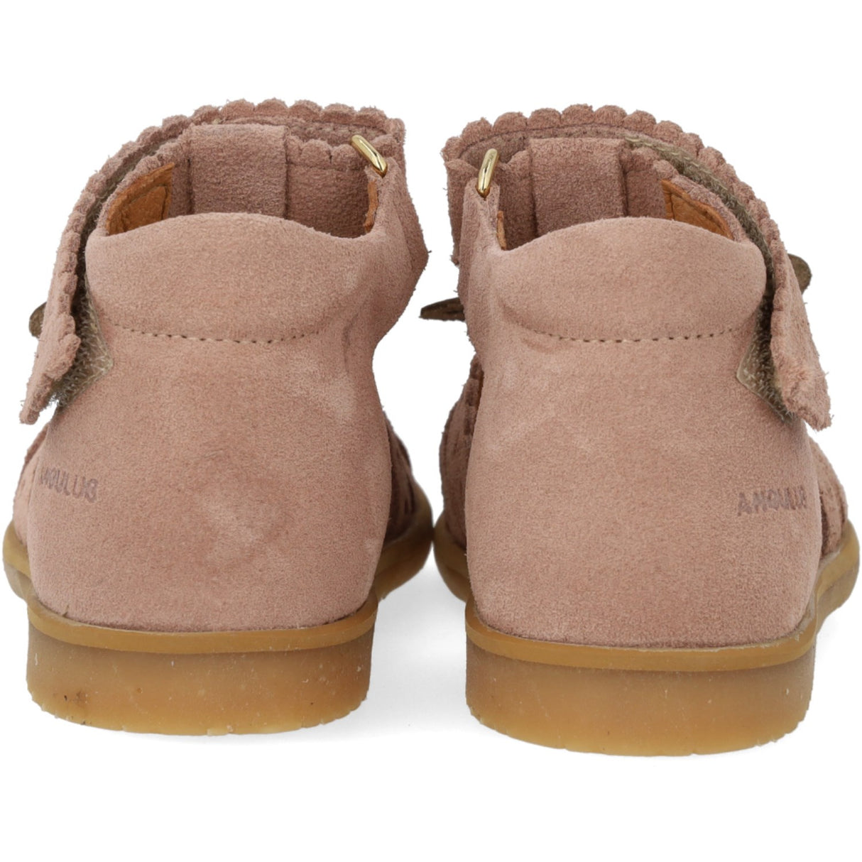 Angulus Sandal Med Sommerfugl Og Dobbelt Velcro