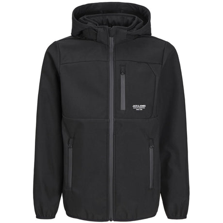 Jack & Jones Junior Black Jjetheo Softshell Jakke Noos Jnr