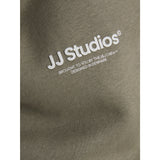 Jack & Jones Junior Vetiver Jjesoho Sweat Hætte Noos Jnr