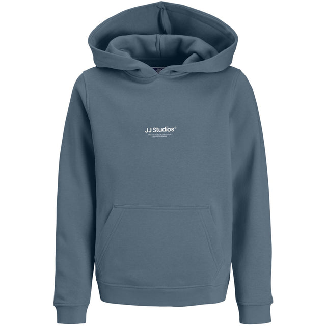 Jack & Jones Junior Blue Mirage Jjesoho Sweat Hætte Noos Jnr