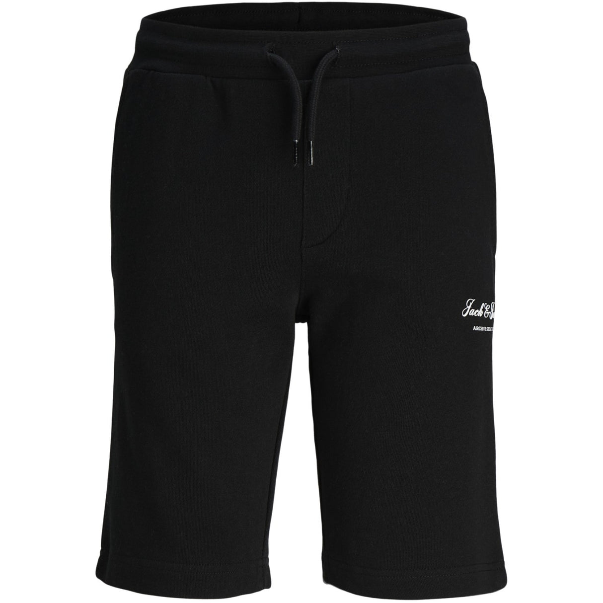 Jack & Jones Junior Black Jpstgordon Archive Sweat Shorts Mid Jnr