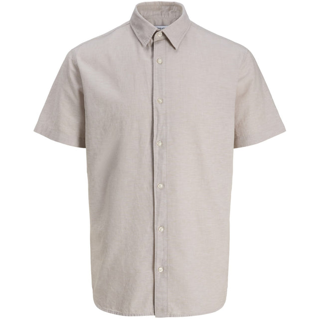 Jack & Jones Junior String Jjebreeze Hør Blend Skjorte S/S Sn Jnr