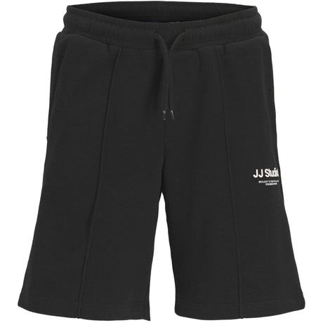 Jack & Jones Junior Black Jpstkane Soho Sweat Shorts Mid Jnr