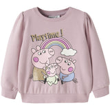 Name It Keepsake Lilac Nmfnori Peppa Sweat Bru Lnoos Cplg